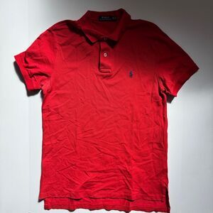 Polo Ralph Lauren Red Classic Polo Size Medium